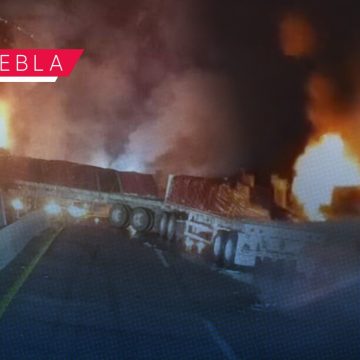 Reabren tras nueve horas Arco Norte y la Puebla-México por accidente de tráiler  