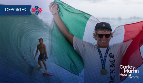 Alan Cleland primer mexicano en la historia en clasificar en surf para Juegos Olímpicos