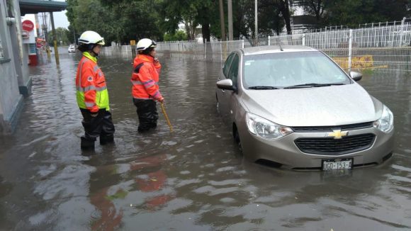 Ayuntamiento de Puebla atiende reportes por lluvia