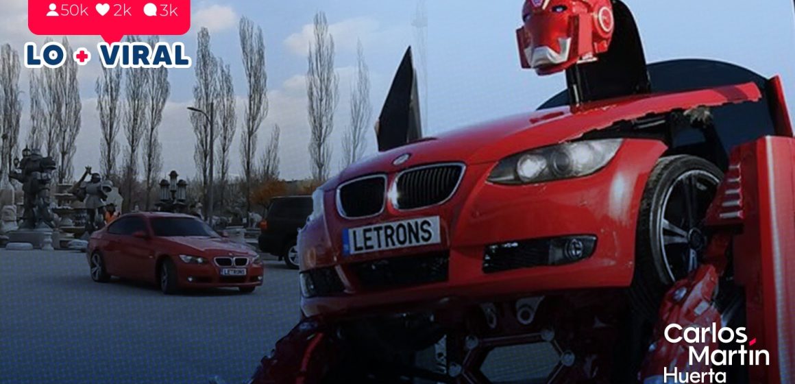 (VIDEO) Crean Auto Transformer con un BMW     
