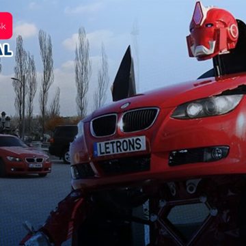 (VIDEO) Crean Auto Transformer con un BMW     