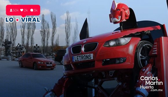 (VIDEO) Crean Auto Transformer con un BMW     