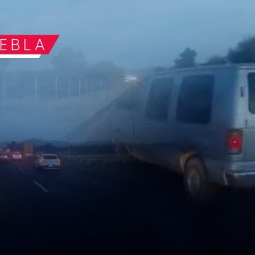 Captan intento de asalto en la autopista México-Puebla; logró darse a la fuga