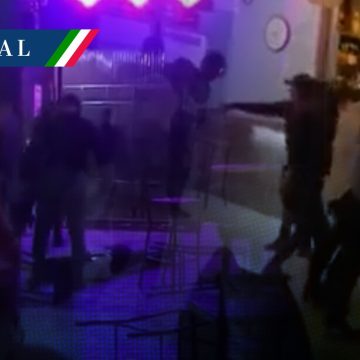 Captan pelea campal en bar de Tlaxcala; aquí las imágenes