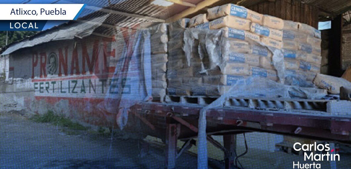 Recuperan cemento y unidades robadas tras cateo en Atlixco