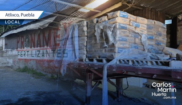 Recuperan cemento y unidades robadas tras cateo en Atlixco