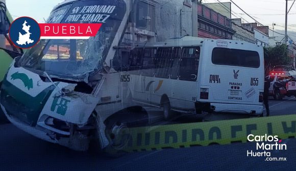 Choque entre rutas 44-A y Valsequillo deja a cuatro personas heridas