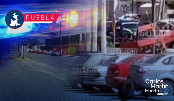 Criminales roban tráiler y desatan persecución en Puebla; fueron detenidos