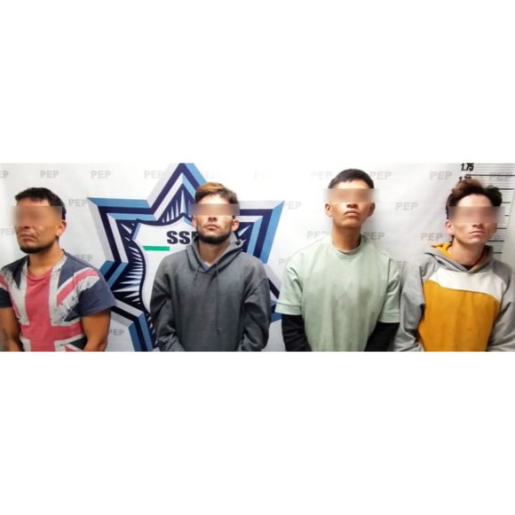 Detienen a cuatro integrantes de una célula dedicada al robo de autopartes