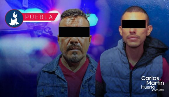 Detienen a integrantes de banda dedicada al robo a negocio en Puebla