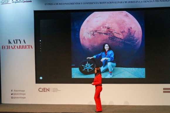 ECONOMÍA_A1_170823 Cierran curso de verano con primera astronauta mexicana, Katya Echazarreta