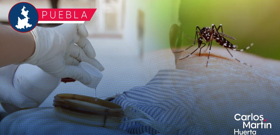 El dengue sigue creciendo en Puebla; día récord en número de casos