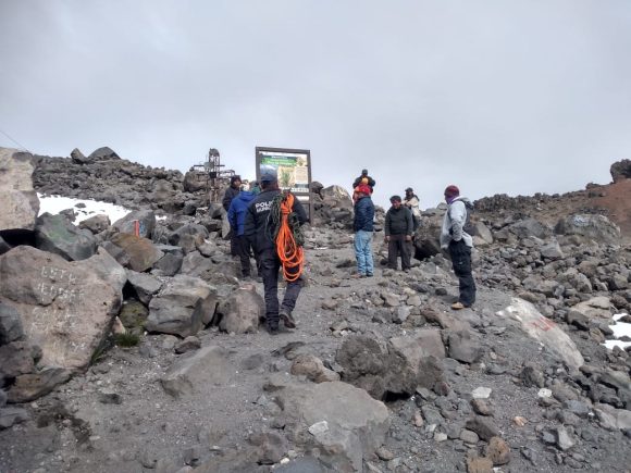 Alpinistas mueren en el volcán Citlaltépetl