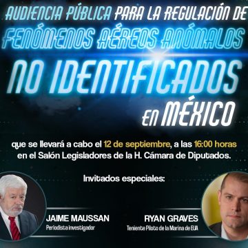 Jaime Maussan participará en foro público sobre OVNIS convocado por Diputados