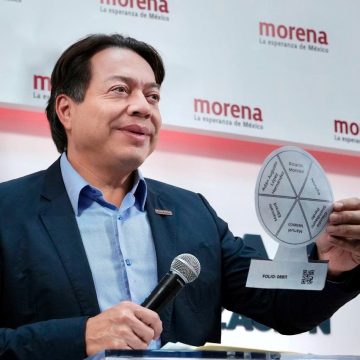 Presenta Morena boleta circular para encuesta de candidato presidencial