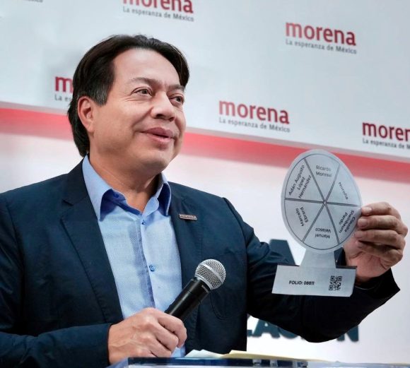 Presenta Morena boleta circular para encuesta de candidato presidencial