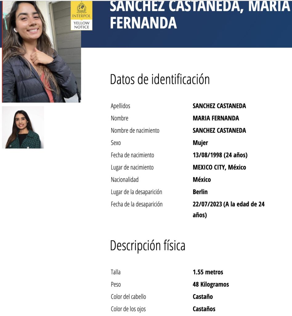 Ficha amarilla Maria Fernanda