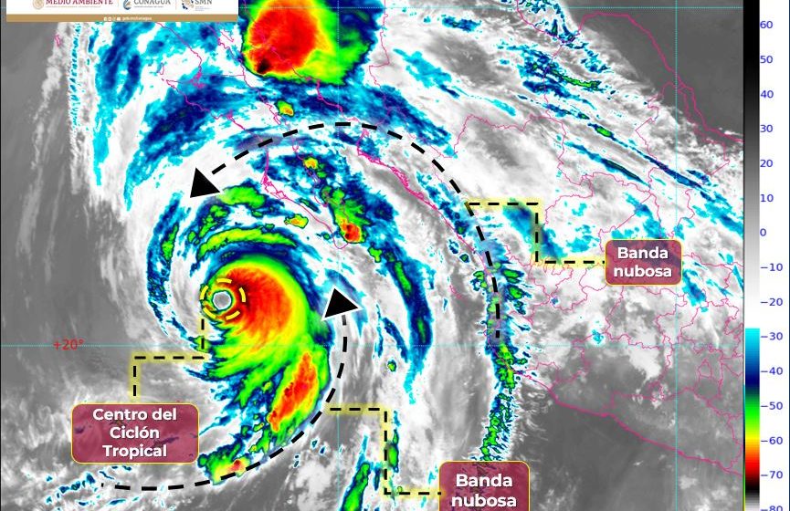 Hilary se mantiene como huracán categoría 4 y se dirige a Baja California Sur