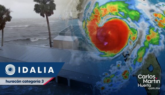 Idalia toca tierra en el noroeste de Florida como categoría 3