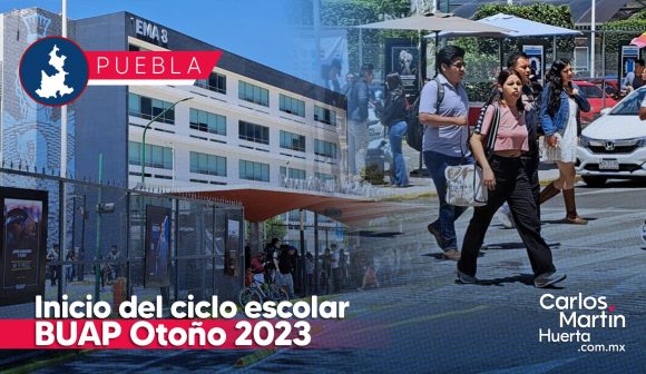 Inicia ciclo escolar Otoño 2023 en la BUAP; más de 31 mil nuevos alumnos