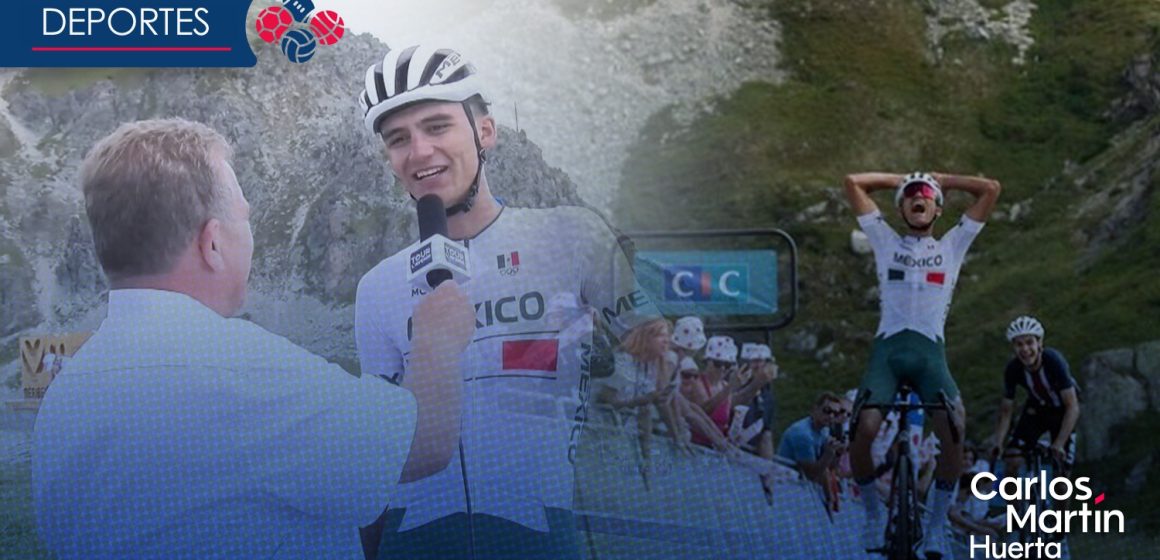 ¡Histórico! Isaac del Toro es el primer mexicano en ganar el Tour de Francia Sub 23