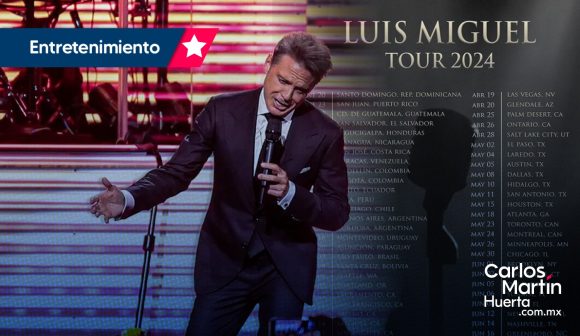 Luis Miguel anuncia Tour 2024