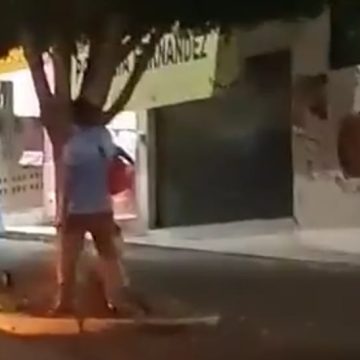 Hombre ahorca a perro en plena vía pública en Tarímbaro