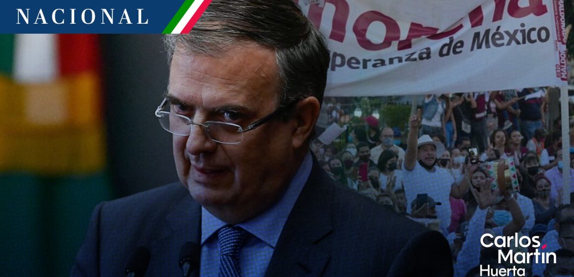 Ebrard descarta dejar Morena para sumarse a Movimiento Ciudadano