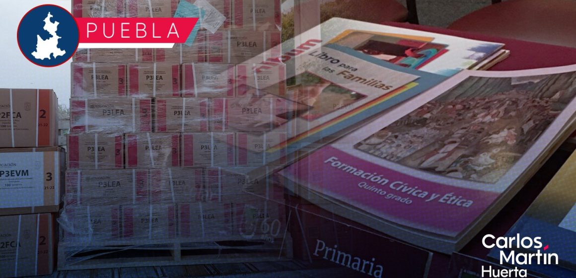 Más del 93% de los libros de texto de la SEP nivel preescolar han sido entregados en Puebla