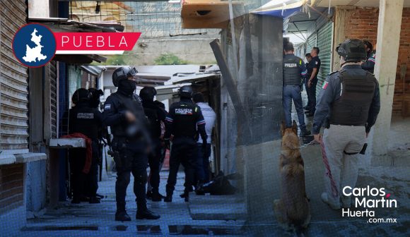 Detienen a cinco hombres armados en operativo del mercado Independencia