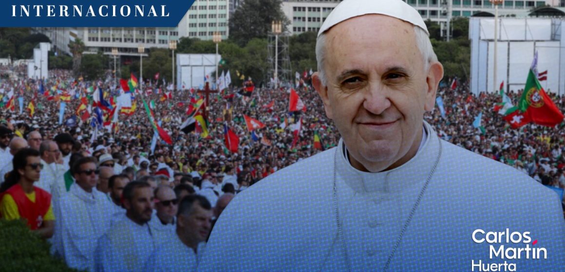 Papa Francisco emprende viaje a Lisboa para reunirse con jóvenes  