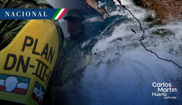 Activa la fase preventiva del Plan DN-III-E por huracán Hilary: AMLO