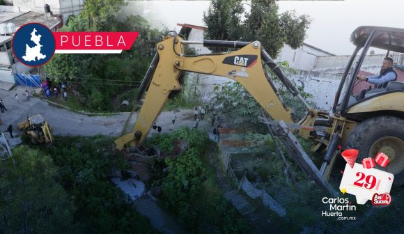 Rehabilitarán puente de la calle Puebla, en Aparicio