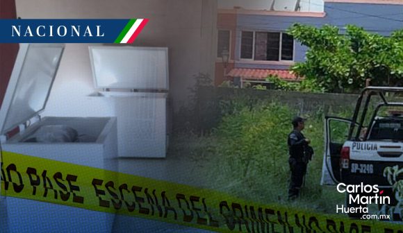 Hallan restos humanos congelados en casas de Poza Rica, Veracruz