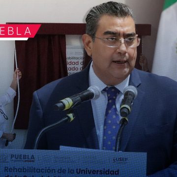 Entregan segunda etapa de la rehabilitación de la Universidad de la Salud de Puebla