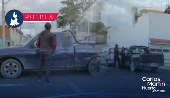 Sujetos golpean a conductor con fierros tras choque en Puebla; quedaron impunes