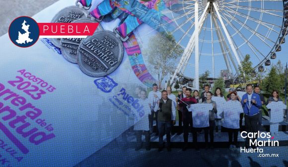 Todo listo para la Carrera de la Juventud 2023 en Puebla; presentan medalla