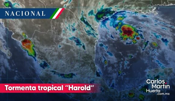Tormenta tropical Harold podría impactar cerca de Tamaulipas y Texas  