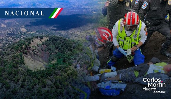 Pequeño de 8 años cae al cráter del volcán Xitle en CDMX