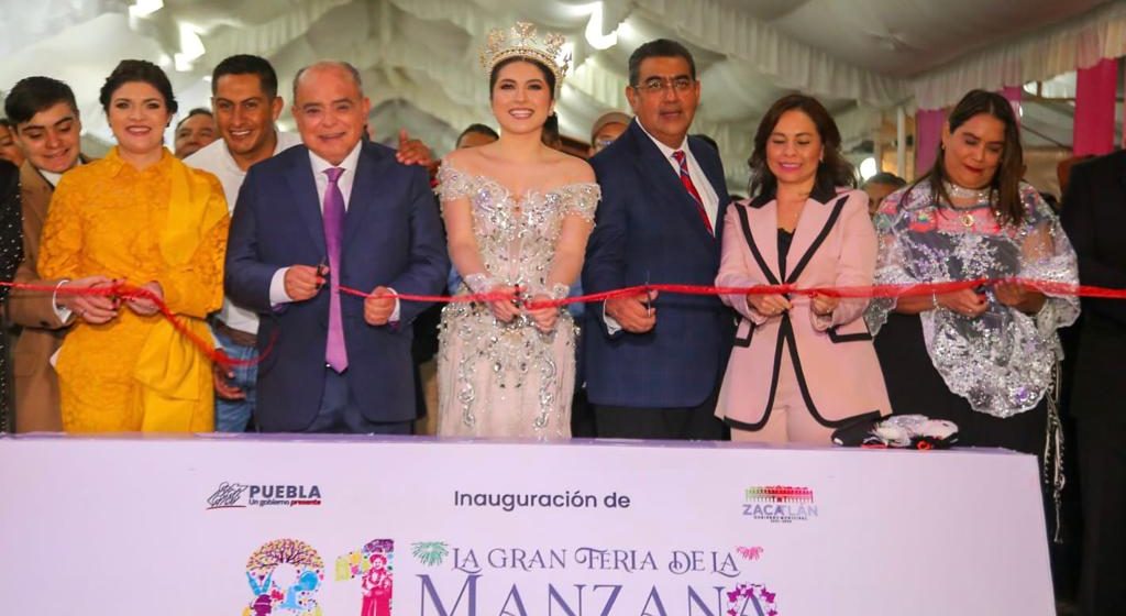 Inicia la Gran Feria de la Manzana 2023 en Zacatlán