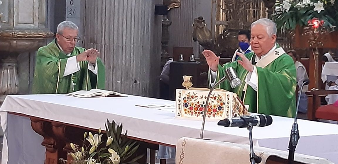 Arzobispo de Puebla pidió por el descanso eterno de Isauro Guerra, elemento de la GN