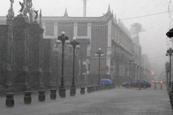Lluvias de moderadas a fuertes para Puebla en los próximos días: PC