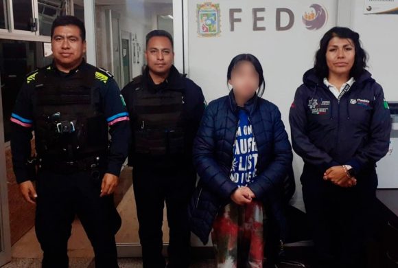 Policía Municipal de Puebla localiza a menor de edad reportada como desaparecida