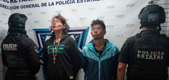 Detiene Policía Estatal a dos presuntos narcomenudistas en la capital poblana