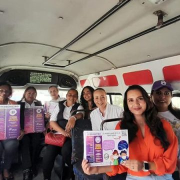 “Mujer Segura a bordo” campaña para erradicar el acoso contra las mujeres en el transporte público
