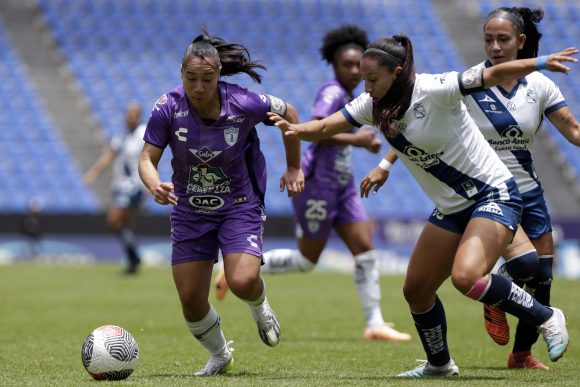 Puebla Femenil vence al Pachuca en el Cuauhtémoc; primera victoria