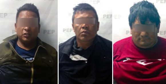Detiene Policía Estatal a tres hombres por robo