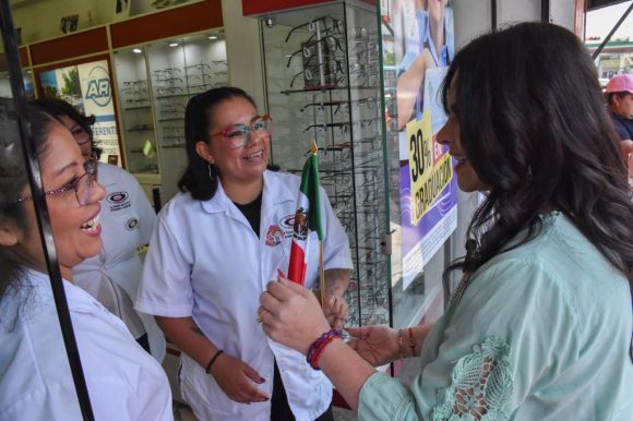 Inician los festejos del mes patrio en Texmelucan