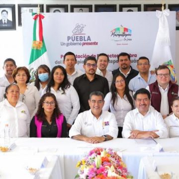 Gobierno de Sergio Salomón trabaja coordinadamente con alcaldes de toda la entidad