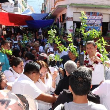 Sembremos esperanza y Alejandro Armenta visitan la Sierra Norte